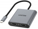 Adapter USB TYP-C na 2x HDMI 2.0 4K@60Hz