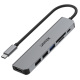 Unitek HUB USB TYP-C 7w1 3x USB-A 3.0, PD 100W, HDMI 4K@30Hz, Czytnik kart (H1118A)