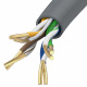 Unitek Patch Cable skrtka LSZH CAT.6 S/FTP 305m (C18121BL)