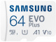 Karta Samsung EVO PLUS microSDXC 64GB 130MB/s A2 Class 10 (MB-MC64KA/EU)