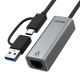 Unitek Adapter USB-A TYP-C to Ethernet