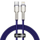 Kabel przewd USB Typ-C - Lightning / iPhone 100cm Baseus Cafule, PD, 20W - fioletowy (CATLJK-A05)