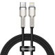 Kabel przewd USB Typ-C - Lightning / iPhone 100cm Baseus Cafule, PD, 20W - czarny (CATLJK-A01)