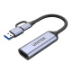 Grabber video USB-C A, 4K HDMI