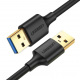 Kabel USB 3.0 A-A Ugreen 1m - czarny (10370)