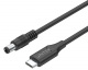 Kabel zasilajcy do laptopw Acer Unitek, 65W USB-C - DC5,5mm (C14119BK-1.8M)