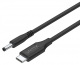 Kabel zasilajcy do laptopw Lenovo Unitek, 65W USB-C - DC4.0mm (C14118BK-1.8M)