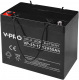 Volt Akumulator AGM VPRO 12V 55Ah (6AKUAGM055)