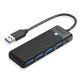 Hub USB-A 4x 3.0 5Gbps Orico - czarny