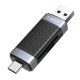 Czytnik kart pamici Orico kart SD/microSD USB-A/USB-C 2.0