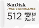Karta SanDisk Max Endurance (rejestratory i monitoring) microSDHC 512GB 100/40 MB/s V30 + Adapter SD (SDSQQNR-512G-GN6IA)