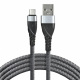 Kabel przewd pleciony USB micro