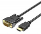 Kabel HDMI na VGA, FullHD 60Hz,