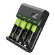 Green Cell VitalCharger 2xAA