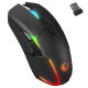 Mysz bezprzewodowa Rampage NOVA M4 gamingowa RGB USB Sensor optyczny czarna