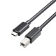 Kabel do drukarki USB C na USB B 2.0 cza