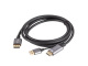 Kabel HDMI 2.0 do DisplayPort 1.2