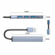 Hub USB 5Gbps 1xUSB-A 3.1, 3xUSB-A