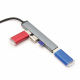 Hub USB-A 5Gbps 3 USB-A, microSD