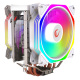 Chodzenie CPU Rampage Octagon C60 LGA 1700/AM5 1800RPM 2 wentylatory 120mm ARGB white