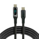 Kabel przewd USB-C PD LCD 100cm everAct