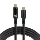 Kabel przewd USB-C PD LCD 100cm