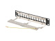 Patch panel pusty 12 port 1U 10