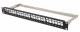 Patch panel pusty 24 port 1U 19" FTP do 