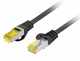 Kabel Lanberg RJ45 Patch cord Kat.6A S/F