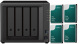 Serwer plikw Synology DS923+ 4-bay, 4 x Dysk Synology HAT3300-2T 2TB 256MB 5400 obr./min