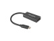 Lanberg Adapter USB-C(M) 3.1 do Displayport(F) Na Kablu 15cm Czarny