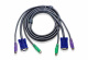 ATEN kabel 2L-5001P 1.2M PS 2 Slim