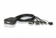 ATEN Przecznik KVM CS22D-A7 2-portowy USB DVI z kablowym przeczaniem portw