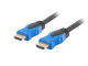 Lanberg Kabel HDMI M/M V2.0 4k 1m Pena Mied Czarny