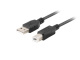 Kabel do drukarki USB-A (M) do USB-B (M) 2.0 Lanberg 1.8m Ferryt Czarny