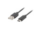 Lanberg Kabel USB-C (M) do USB-A (M) 2.0