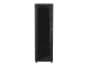 Lanberg Szafa instalacyjna Rack stojca 19" 42U 600X800 czarna Flat pack (FF01-6842-12B)