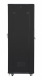 Lanberg Szafa instalacyjna Rack stojca 19" 42U 800X800 czarna szklane drzwi (Flat pack)