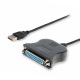 SAVIO ADAPTER 0,8M USB MSKIE LPT