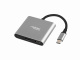 Natec Fowler - Multiport MINI USB-C PD, 