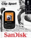 SanDisk MP3 Clip Sport 8GB, czarny