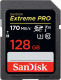 Karta SanDisk Extreme PRO SDXC 128GB 170/90 MB/s V30 UHS-I U3 (SDSDXXY-128G-GN4IN)