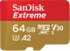 Karta SanDisk Extreme microSDXC 64GB 170/80 MB/s A2 C10 V30 UHS-I U3 Mobile (SDSQXAH-064G-GN6MA)
