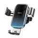Samochodowy uchwyt grawitacyjny do telefonu Baseus Glaze aluminiowy - czarny (SUYL-LG01)
