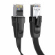Ugreen Patch Cable NW134 CAT.8 U/FTP 40 Gb/s 0,5m paski z metalowymi wtyczkami - czarny (10979)