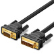 Kabel DVI (24+5) do VGA UGREEN DV102, FullHD, jednokierunkowy, 2m czarny (11677)