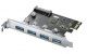 Adapter UGREEN PCIe do 4x USB-A