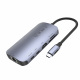Unitek HUB N9 USB TYP-C 3 USB-A, 1