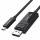 Unitek Przewd dwukierunkowy USB TYP-C / Displayport M 1.4 8K@60Hz 1,8m (V1146A)