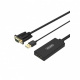 Unitek Adapter VGA do HDMI Audio